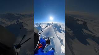 Extremesports snowboarding skiing ski snow adventure avalanche youtube shorts [upl. by Mitchael971]