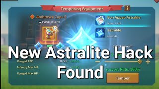 Lords Mobile  New Astralite Hack Found [upl. by Nivk295]