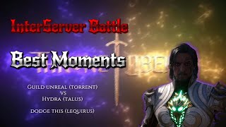 BEST MOMENTSInterServer GvGUNREAL VS DODGE THIS amp HYDRA [upl. by Amarillas]