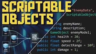 Scriptable Objects What are they How do you use them [upl. by Esertak]