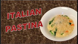 How to make Pastina  Delicious Italian Soup [upl. by Elockcin]