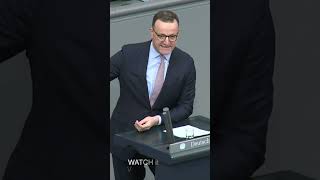 quotdie ZAHLEN sind DRAMATISCHquot Jens Spahn cdu csu jensspahn shorts [upl. by Anahir]