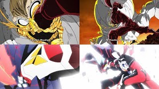 GRIDMAN NINJA SLAYER PUNCH REFERENCE COMPARISON l グリッドマン ニンジャスレイヤー パンチ レファレンス 比較 2015 amp 2018 SSSS [upl. by Perla]