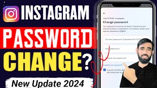 Instagram ka password kaise change kare  How to change instagram password Insta password change [upl. by Hatch]