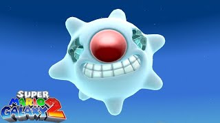 Super Mario Galaxy 2  Freezy Flake Galaxy  Sorbettis Chilly Reception [upl. by Eadahc]