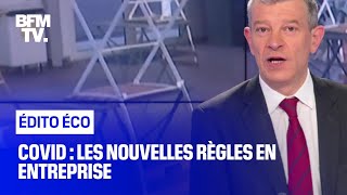 Covid  les nouvelles règles en entreprise [upl. by Neuberger924]