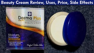 Derma Plus Beauty Cream Review Benefits Uses Price Side Effects  for face whitening pimples [upl. by Akenor617]