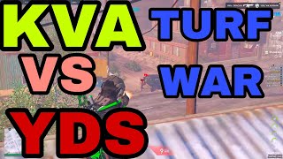 KVA VS YDS TURF WAR [upl. by Ahsropal]