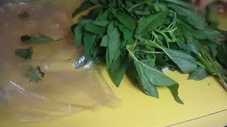 Jamaica Steamed Callaloo in a wrap [upl. by Annhej]