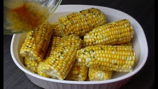 Oven Baked Corn on the Cob with Honey Butter  I Heart Recipes [upl. by Curt56]