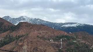 First snowfall in Dharamshala 01022024 [upl. by Jeremy]