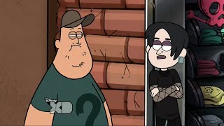 Gravity Falls  S02E05 quotSoos and the Real Girlquot Soos Fails at Flirting [upl. by Eilarol375]