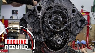 Chevy SmallBlock V8 Engine Rebuild TimeLapse  Redline Rebuild  S1E1 [upl. by Vladi]