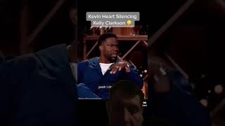 Kevin hart shushes kelly Clarkson was it diddy  hiphop trending [upl. by Enytsirhc]