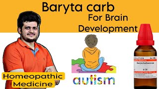 Baryta Carb  Symptoms  How to Use  Autism  Memory loss  Increase Height  Homeopathic Medicine [upl. by Nolaf]