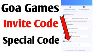 Goa games invite code  Goa games referral code  Goa games invitation code  Goa games refer code [upl. by Knowling]