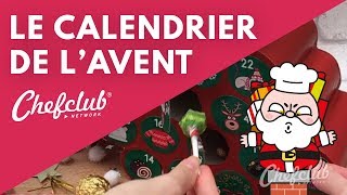 Le calendrier de lAvent Chefclub [upl. by Yorle]