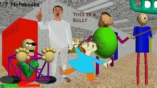 Baldis Substitute teacher v3  Baldis Basics Mod [upl. by Aymik]