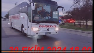 PAMUKKALE TURİZM 30 EKİM 2024 [upl. by Jezrdna]