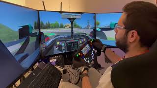 iRacing  Mercedes W12 F1 at Barcelona test drive [upl. by Anairuy]