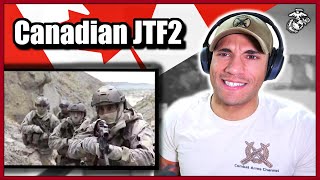 Marine reacts to the Canadian Joint Task Force 2 JTF2 [upl. by Annayad]