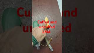 Cuffed and uncuffed LMA difference LMA [upl. by Alten]