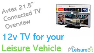 Leisure Vehicle TVs  Avtex Connected TV [upl. by Pryor]