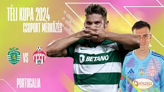 Sporting CP vs Sepsi OSK Téli Kupa 2024  Csoport mérkőzés 2Forduló [upl. by Enad]