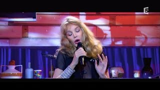 Arielle Dombasle  C à Vous Interview amp Des Gammes et des Arpèges Live 23 Décembre 2014 [upl. by Anaynek]