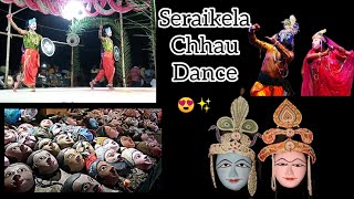 Seraikela Chhau Dance 2023 🤩💥 PushpanjaliMahato chhaudanceseraikelavillagevlogvlogger [upl. by Rossen]