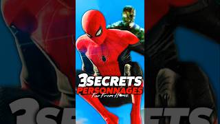 3 personnages secrets dans Spiderman Far From Home  👀 shorts [upl. by Toolis542]