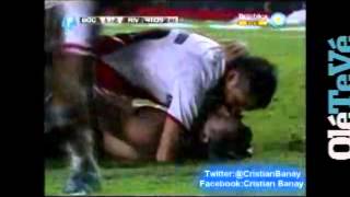 Atilio costa febre gol de funes mori boca 1 river 2  2014 [upl. by Netsrek]