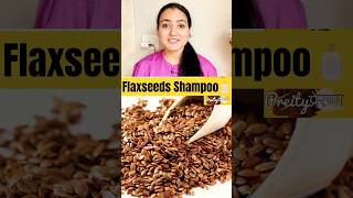 DIY Flaxseeds Herbal Shampoo for Hair growth preityprerna hairgrowth shampoo shorts [upl. by Eirameinna]