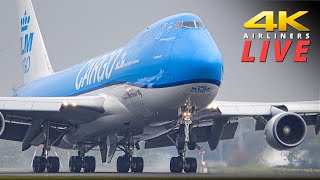 🔴 Amsterdam Schiphol Airport LIVE  4K [upl. by Ramunni]