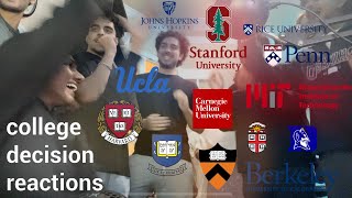 college decision reactions 2024 ivies stanford mit t20s and more  24 schools [upl. by Maleen817]