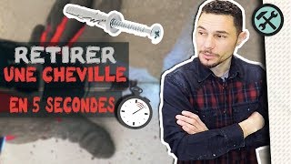 Comment RETIRER une CHEVILLE du MUR [upl. by Eatnom]