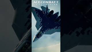 Sukhoi 57 Felon☠🇷🇺shorts AceCombat TopGun pilot fyp dcs reel gamers aviation russia [upl. by Nerhe]