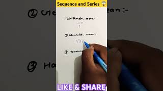 Sequence and series  mean math trick Geometricmath questions viral maths sequence mathmatics [upl. by Nahij]