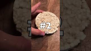 3 DIFFERENT WAYS TO EAT RICE CAKES  healthy amp easy food [upl. by Lamej]