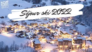 Séjour ski 2022  Arêches Beaufort  Collège St Joseph Desvres [upl. by Eanore439]