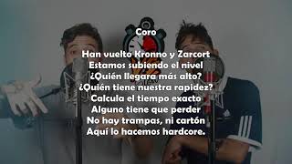 ¿PUEDO RAPEAR MAS RÁPIDO QUE ZARCORT KRONNO VS ZARCORT LETRA Y DESCARGA [upl. by Tjon371]