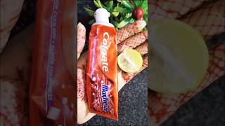 Hand Foot Whitening With Colgate Toothpaste shorts ytviral [upl. by Adirehs447]