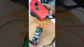 Actuator working threw control relay with thermostat [upl. by Andros]