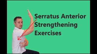 Serratus Anterior Exercises for Scapula and Shoulder Training [upl. by Ul]