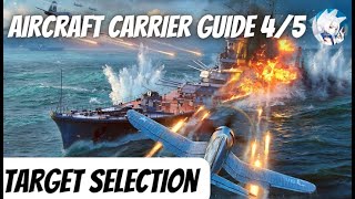 CV guide 55 Target prioritization with Black Shokaku and Hornet in World of Warships Wows Blitz [upl. by Nilyad]