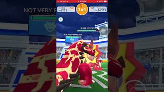 EmberDragon Pulse T3 Turtonator vs Primal Groudon Only No Rejoin Cloudy pokemongo turtonator [upl. by Amsa]