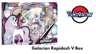 Galarian Rapidash V Box [upl. by Llatsyrk]