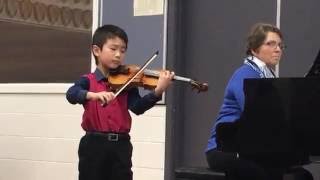 Wieniawski Legend  Christian Li Aged 8 [upl. by Malonis]