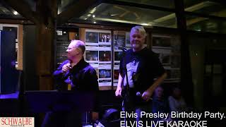 20240113 Elvis Presley Birthday Party ELVIS LIVE KARAOKE [upl. by Ala]