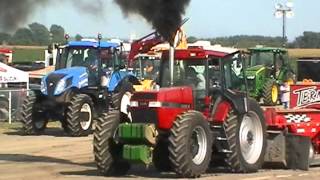 Case IH 8950 pulling StDamase 2012 part 2 CHOQUETTE [upl. by Amalbergas795]